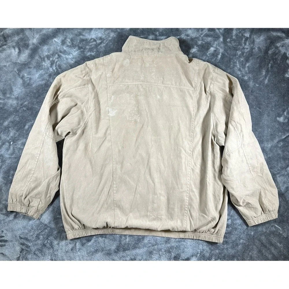Norm Thompson Bomber Light Jacket Polyester Sz‎ X Large Full zip